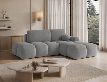 Vittario 3-personers Bubblig sovesofa med divan og opbevaring højre - Royal 04 - Møbler - Sofaer - Sovesofaer