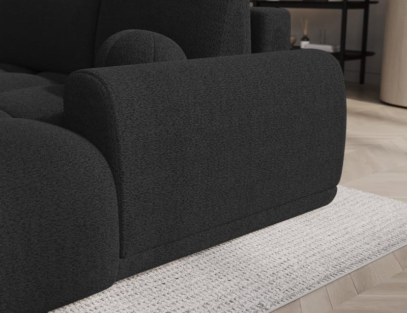 Vittario 3-personers Bubblig sovesofa med divan og opbevaring højre - Royal 05 - Møbler - Sofaer - Sovesofaer