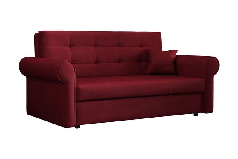 Viva sølv sofa - Sovesofaer - 3 personers sovesofa - Velour sofaer