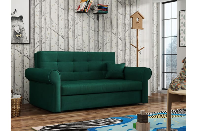 Viva sølv sofa - Sovesofaer - 3 personers sovesofa - Velour sofaer