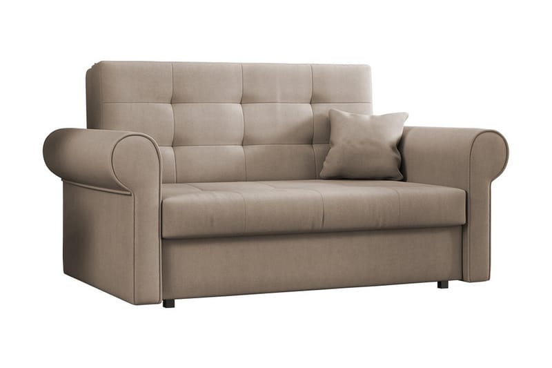 Viva sølv sofa - Sovesofaer - 2 personers sovesofa - Velour sofaer