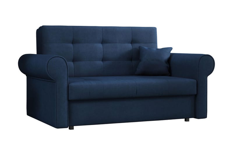 Viva sølv sofa - Sovesofaer - 2 personers sovesofa - Velour sofaer