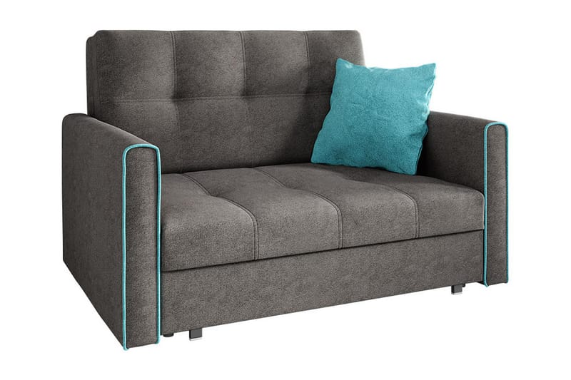 Viva sovesofa 133x100x85 cm - Sovesofaer - 2 personers sovesofa - Velour sofaer