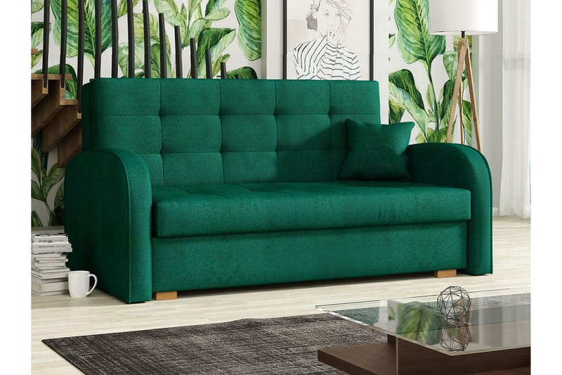 Viva sovesofa 153x98x85 cm - Sovesofaer - Sovesofa chaiselong - Velour sofaer