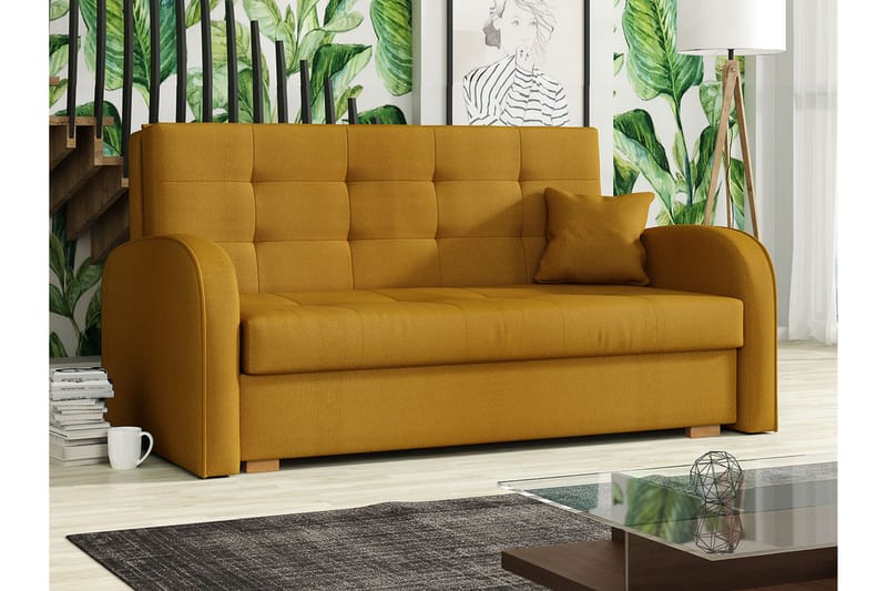 Viva sovesofa 153x98x85 cm - Sovesofaer - 2 personers sovesofa - Velour sofaer