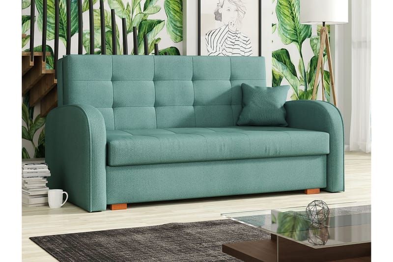 Viva sovesofa 153x98x85 cm - Sovesofaer - 2 personers sovesofa - Velour sofaer