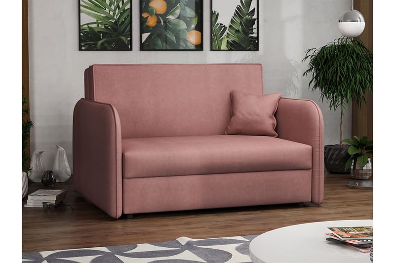 Viva Sovesofa - Lyserød - Møbler - Sofaer - Sovesofaer