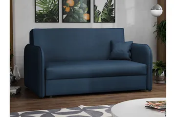 Viva Sovesofa - Mørkeblå - Møbler - Sofaer - Sovesofaer - 2 personers sovesofa