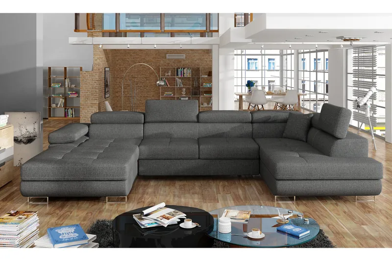 Vueltas Hjørnesovesofa, Grå