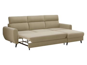 Vylon 3-personers sovesofa med chaiselong - grå - Møbler - Sofaer - Sovesofaer