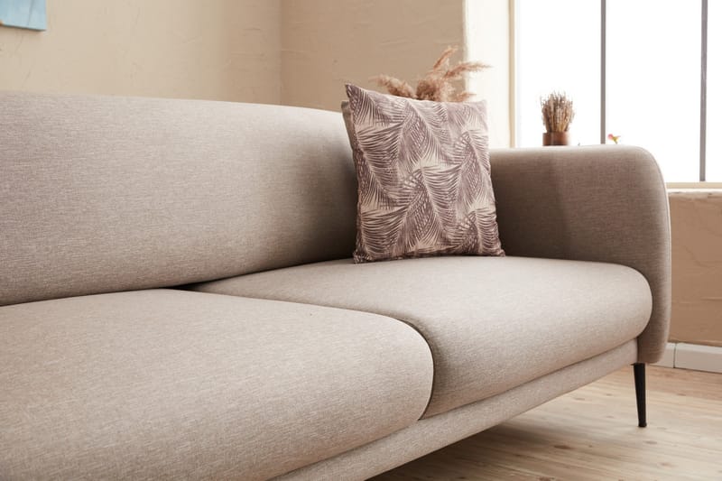Wenus Chaiselongsovesofa 3-personers - Beige - Møbler - Sofaer - Sovesofaer