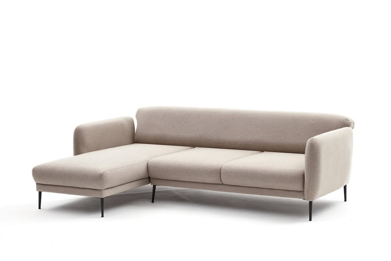 Wenus Chaiselongsovesofa 3-personers - Beige - Møbler - Sofaer - Sovesofaer