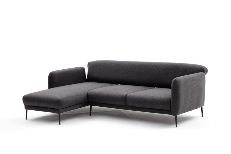 Wenus Chaiselongsovesofa 3-personers - Antracit - Møbler - Sofaer - Sovesofaer