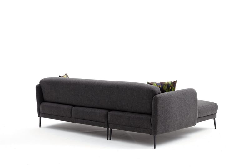 Wenus Chaiselongsovesofa 3-personers - Antracit - Møbler - Sofaer - Sovesofaer