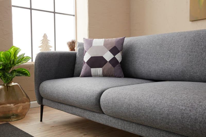 Wenus Sovesofa 3-personers 180x90 cm - Grå - Møbler - Sofaer - Sovesofaer