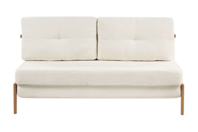Wigwig Sovesofa 2-personers - Hvid/Lyst træ - Møbler - Sofaer - Sovesofaer