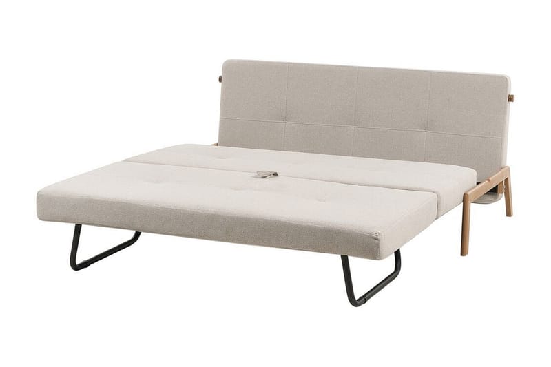 Wigwig Sovesofa 2-personers - Beige/Lyst træ - Møbler - Sofaer - Sovesofaer