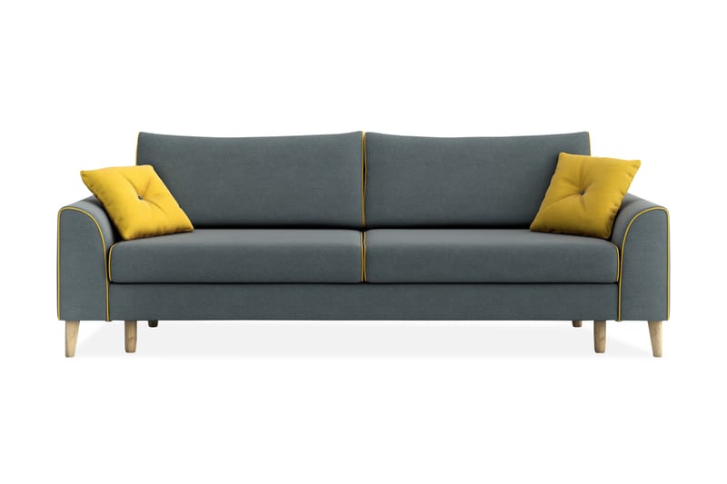 Willer 3-pers. Sovesofa - Grå - Møbler - Sofaer - Sovesofaer
