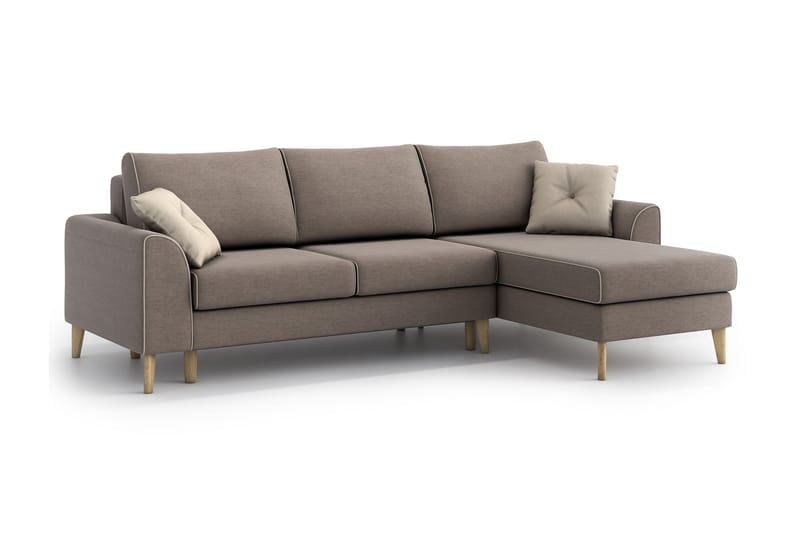 Willer sovesofa med sofa - Sovesofaer - Sovesofa chaiselong