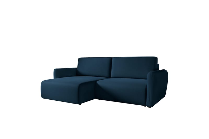 Wymer Sovesofa Med 2-Personers Divan - Blå - Møbler - Sofaer - Sovesofaer