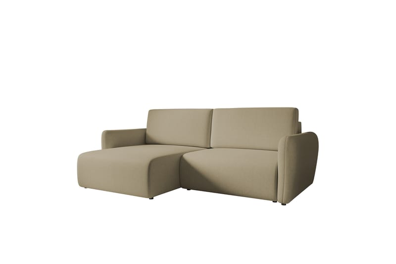 Wymer Sovesofa Med 2-Personers Divan - Beige - Møbler - Sofaer - Sovesofaer