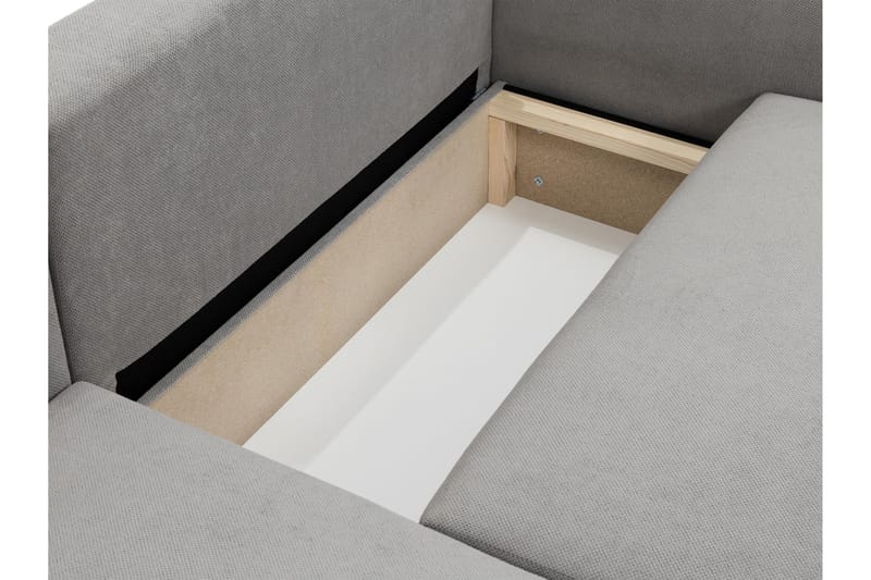 Wymer Sovesofa Med 2-Personers Divan - Blå - Møbler - Sofaer - Sovesofaer