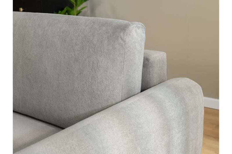 Wymer Sovesofa Med 2-Personers Divan - Blå - Møbler - Sofaer - Sovesofaer