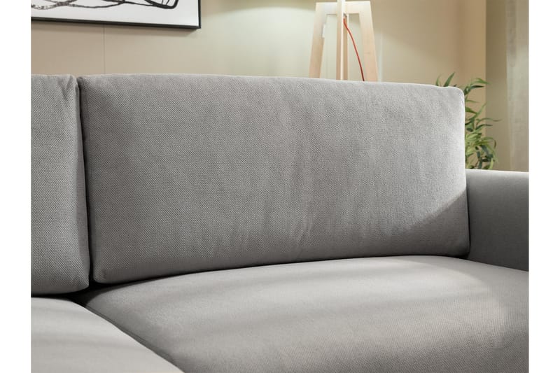 Wymer Sovesofa Med 2-Personers Divan - Blå - Møbler - Sofaer - Sovesofaer