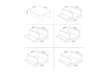 Wyong Sovesofa 3-personers 223x94 cm - Antracit - Møbler - Sofaer - Sovesofaer