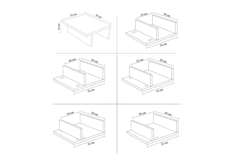 Wyong Sovesofa 3-personers 223x94 cm - Mørkegrå - Møbler - Sofaer - Sovesofaer