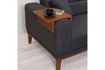 Wyong Sovesofa 3-personers 223x94 cm - Antracit - Møbler - Sofaer - Sovesofaer