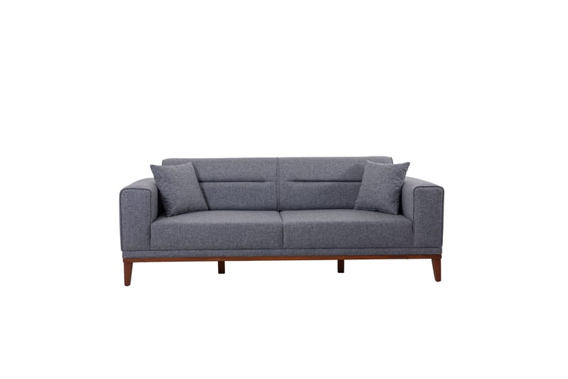 Wyong Sovesofa 3-personers 223x94 cm, Mørkegrå