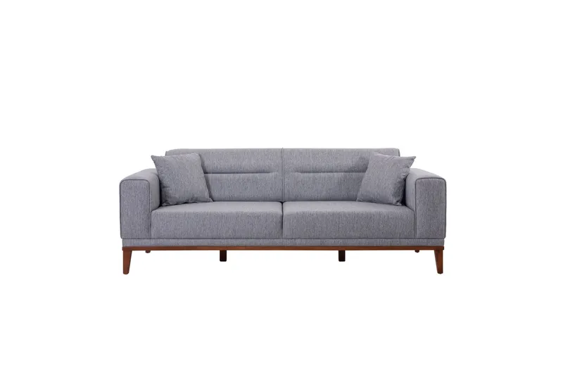 Wyong Sovesofa 3-personers 223x94 cm, Grå