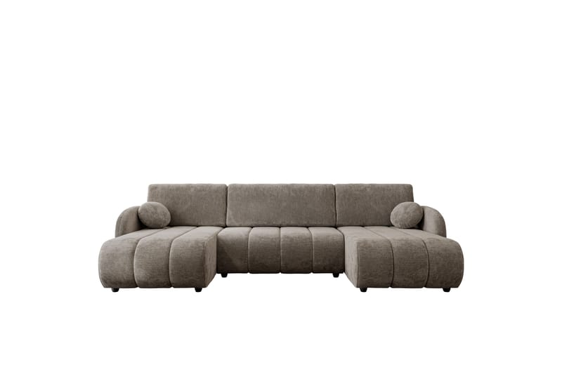 Zarania Sovesofa Dobbelt Divan 3-Personers - Grøn - Møbler - Sofaer - Sovesofaer