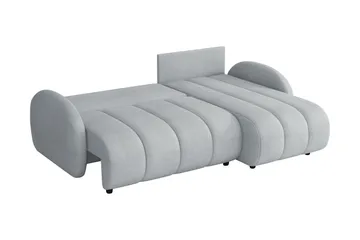 Zarania Sovesofa Med 3-Sæders Divan - Beige - Møbler - Sofaer - Sovesofaer