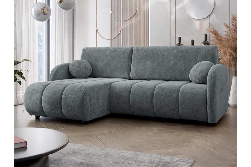 Zarania Sovesofa Med 3-Sæders Divan - Beige - Møbler - Sofaer - Sovesofaer