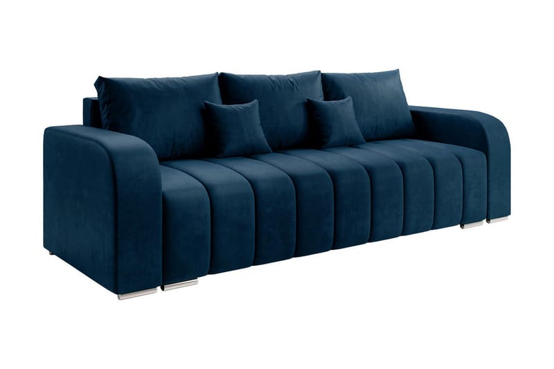 Zulueta 3-personers sofa - Blå - Møbler - Sofaer - Sovesofaer