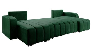 Zulueta 4-personers sovesofa med dobbelt chaiselong - grå - Møbler - Sofaer - Sovesofaer