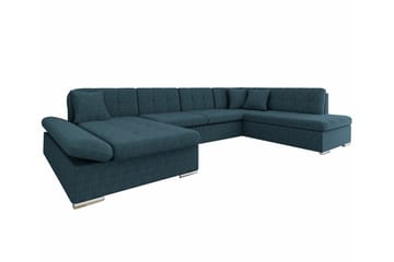 Zumar 4-sits Hörnbäddsoffa Dark blue - Møbler - Sofaer - Sovesofaer
