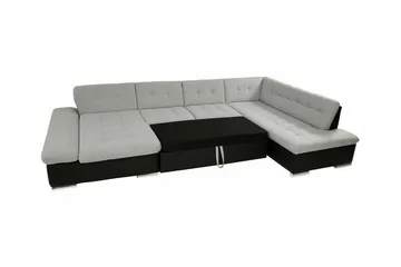 Zumar 4-sits Hörnbäddsoffa Dark blue - Møbler - Sofaer - Sovesofaer