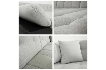 Zumar 4-sits Hörnbäddsoffa Light brown - Møbler - Sofaer - Sovesofaer