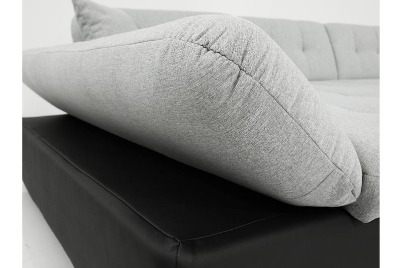 Zumar 4-personers Hjørnesovesofa - Grå - Møbler - Sofaer - Sovesofaer