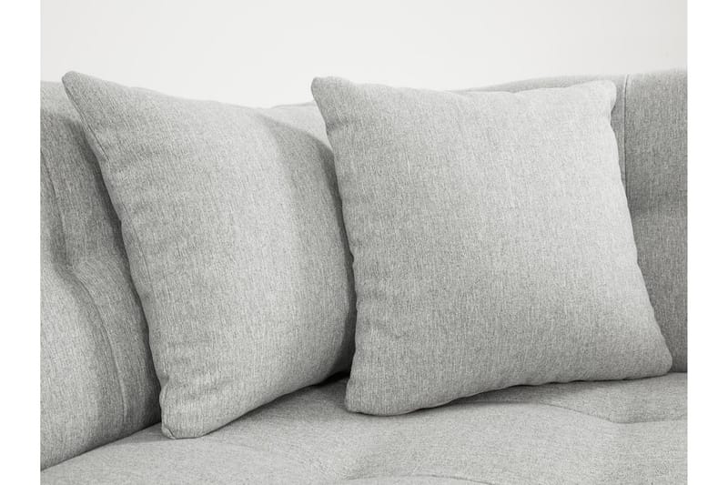 Zumar 4-personers Hjørnesovesofa - Grå - Møbler - Sofaer - Sovesofaer