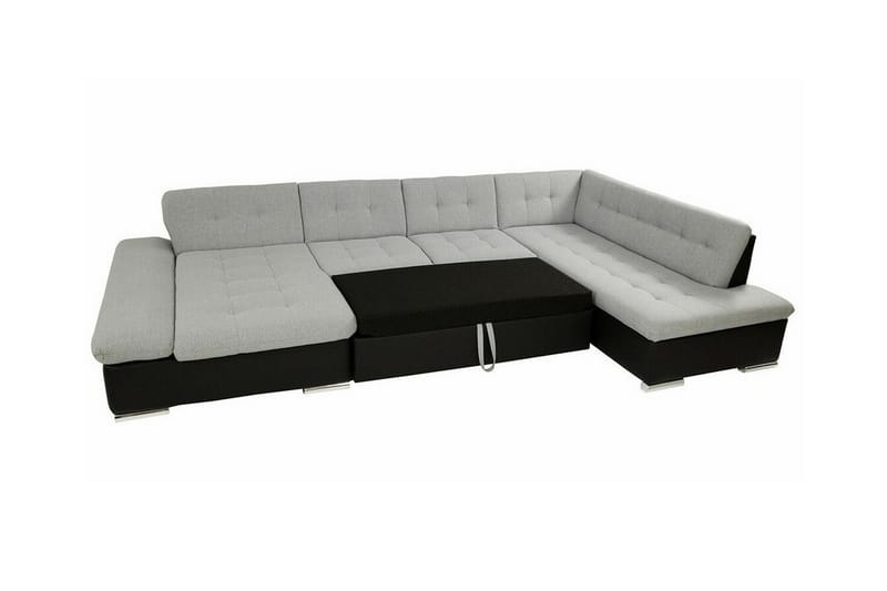 Zumar 4-personers Hjørnesovesofa - Beige/Lys beige - Sovesofaer - Hjørnesovesofa