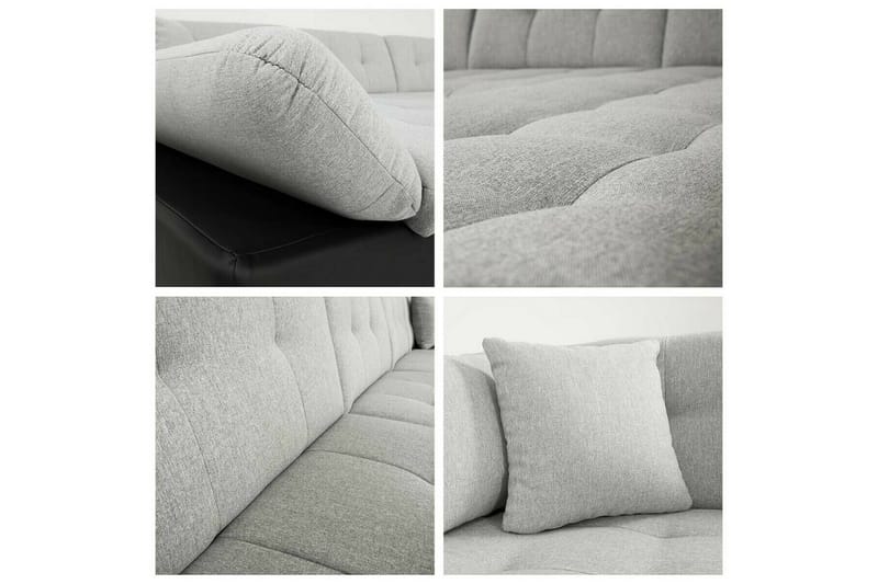 Zumar 4-personers Hjørnesovesofa - Beige/Lys beige - Møbler - Sofaer - Sovesofaer