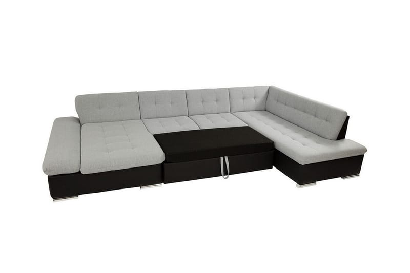 Zumar 5-personers Hjørnesovesofa - Hvid - Møbler - Sofaer - Sovesofaer