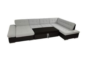 Zumar Sovesofa med Chaiselong og Dobbelt Chaiselong 4-personers i Bouclé - Rosa - Møbler - Sofaer - Sovesofaer