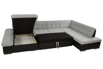 Zumar U-sovesofa 345x205x77 cm - Møbler - Sofaer - Sovesofaer
