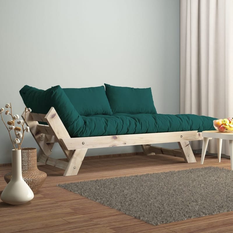 Zylar 2-personers Sovesofa - Grøn/Natur - Møbler - Sofaer - Sovesofaer