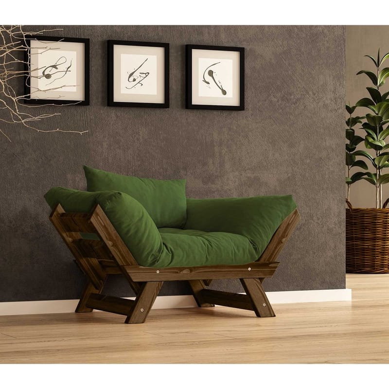 Zylar 2-personers Sovesofa, Grøn